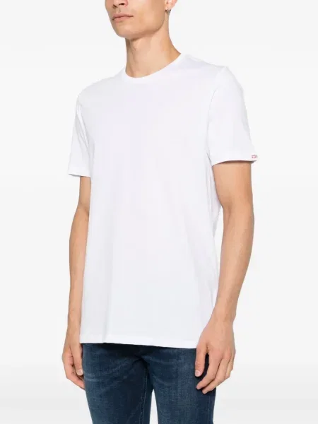 Tricou Diesel cu autograf alb