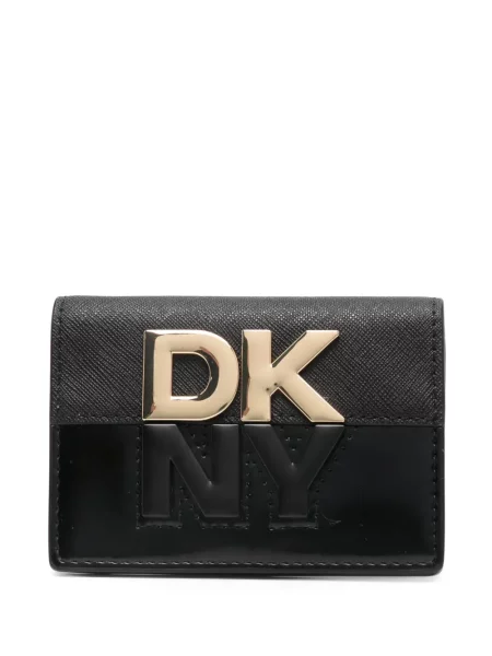 Portofel Dkny cu autograf negru
