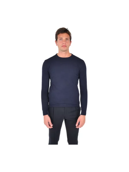 Sweter Franzese Collection wełniany niebieski