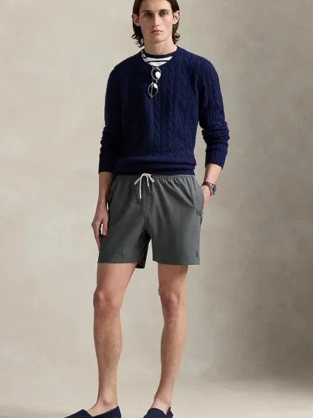 Polo Ralph Lauren pantaloni scurți de baie gri