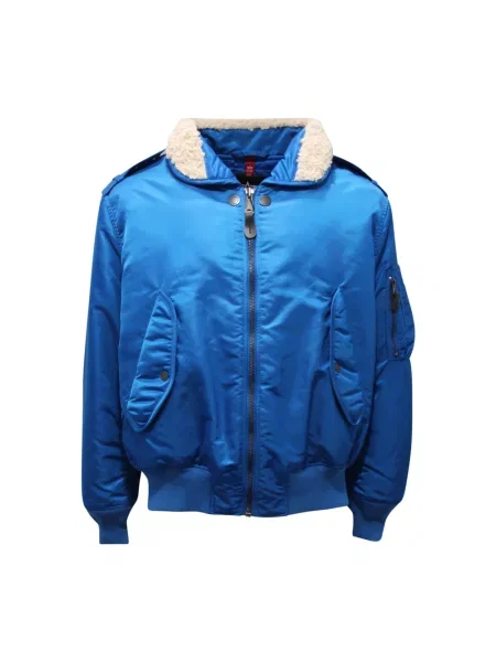 Kurtka bomber Alpha Industries niebieski