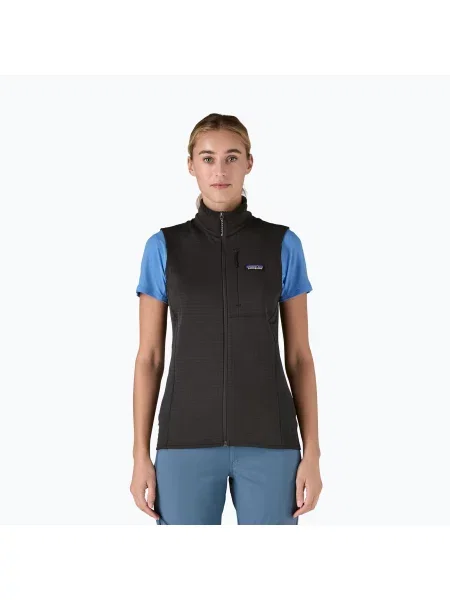 Bezrękawnik Patagonia R1 black czarna