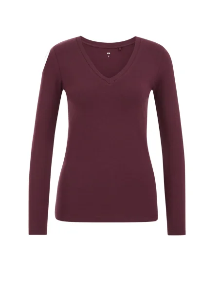 WE Fashion Tricou roşu închis