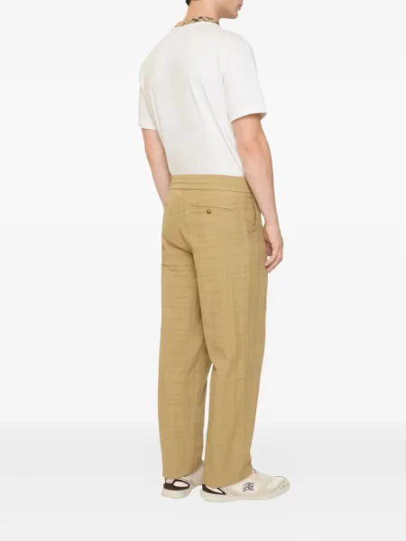 Pantaloni Burberry în carouri