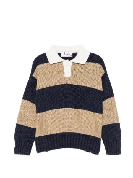 Sweter dziecięcy Il Gufo zielony