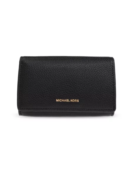 Portfel Michael Michael Kors skórzany czarny