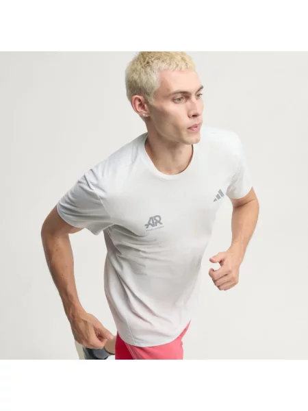Tričko adidas Runners šedé