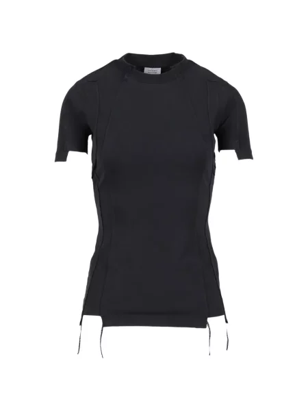 Tricou Vetements cu autograf negru
