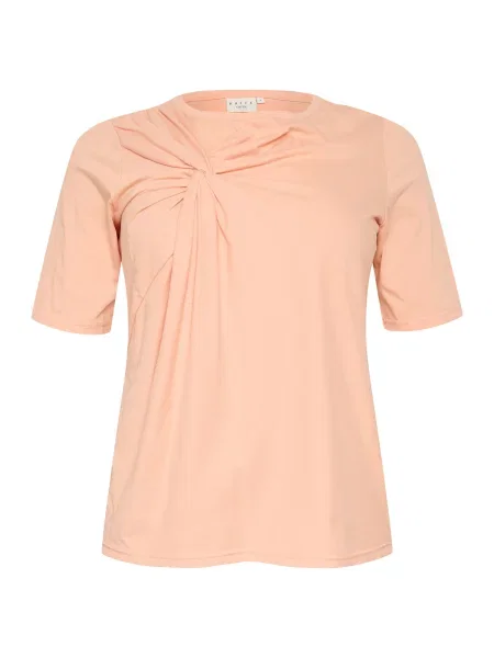KAFFE CURVE Tricou Eloisa caisă portocaliu