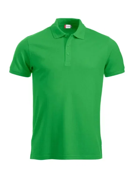 Clique Polo Manhattan z mieszanki bawełny apple green zielona