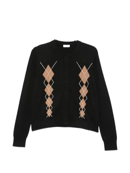 Cardigan Liu Jo cu model argyle negru