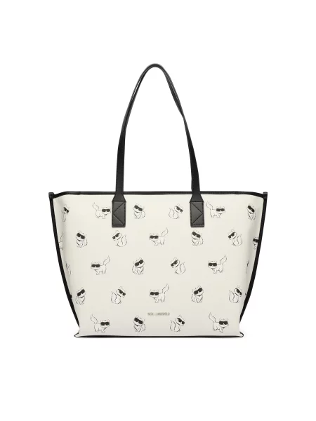 Karl Lagerfeld kabelka typu shopper dámska IKON biela