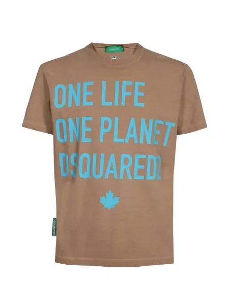 Tricou Dsquared2 cu imagine cu decolteu rotund