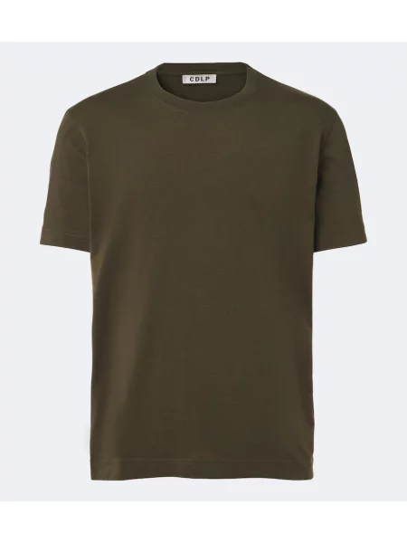 Tricou Cdlp din jerseu verde