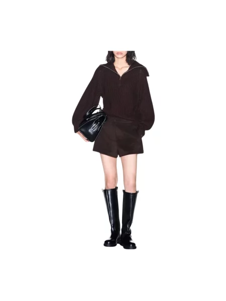 Sweter Armani Exchange brązowy