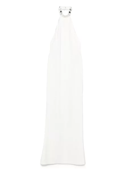 Rochie Silk Love & Lace de mătase de costum alb