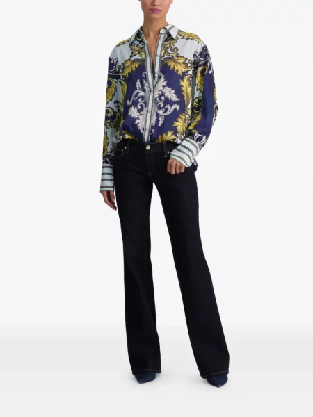 Cămașă Alice + Olivia cu imagine albastru