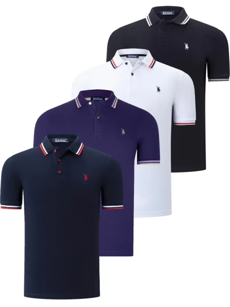 Tricou polo Dewberry negru
