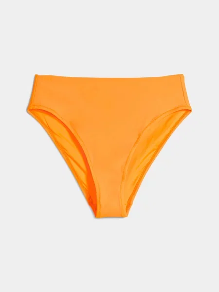 Нижня частина купальника PUMA Swim High Waist B комбінований верх помаранчевий
