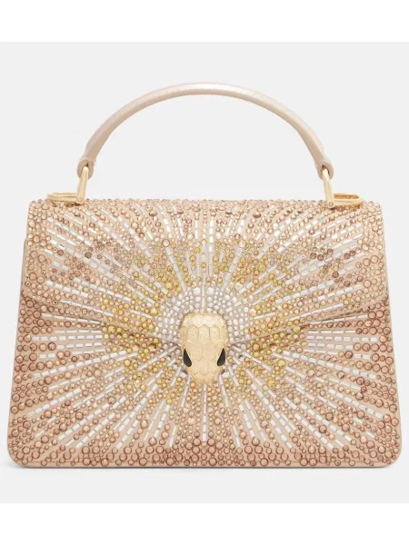 Mała mały torebka Bvlgari złota