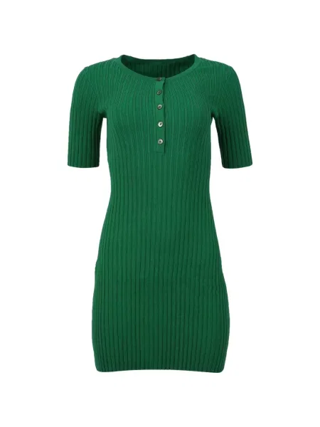 Rochie mini Lhd tricotate de costum mini verde