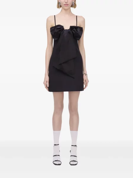 Rochie mini Marc Jacobs cu funde de costum negru