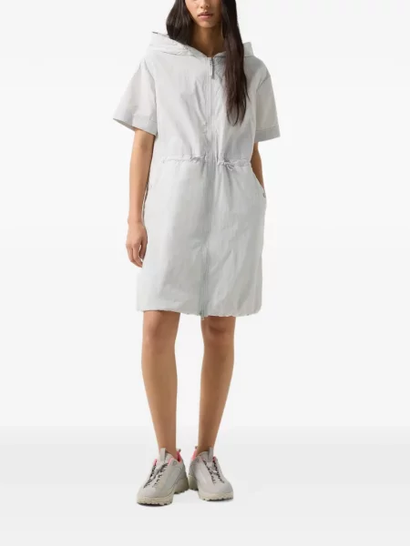 Rochie mini Bogner Fire+ice cu glugă gri