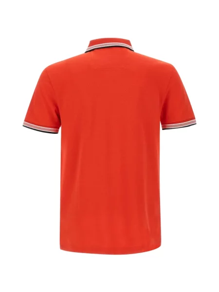 Tricou polo Boss roșu