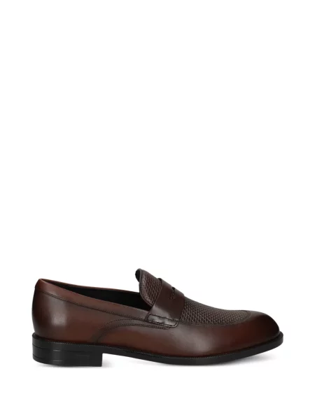 Pantofi loafer Boss maro