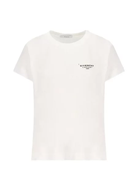 Tricou Givenchy cu imagine alb
