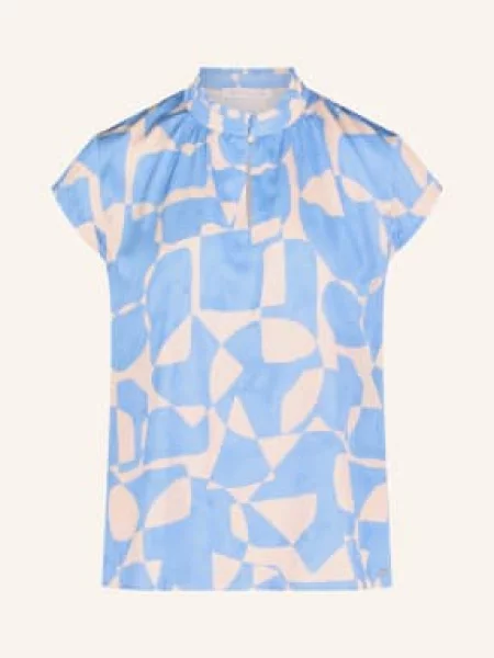 Betty&Co Bluzka Z Satyny blau
