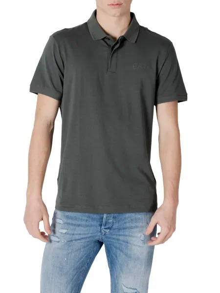 Polo majica Ea7 kaki