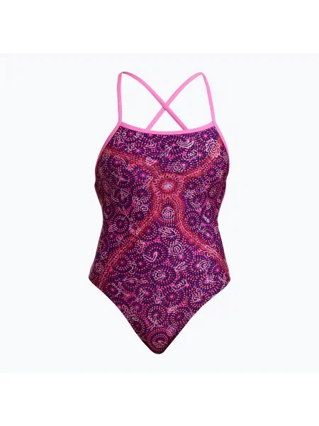 Funkita női egyrészes fürdőruha Strapped In One Piece együtt járni. Méret: 8 AUS