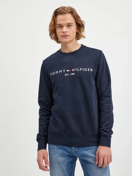 Pulover Tommy Hilfiger albastru