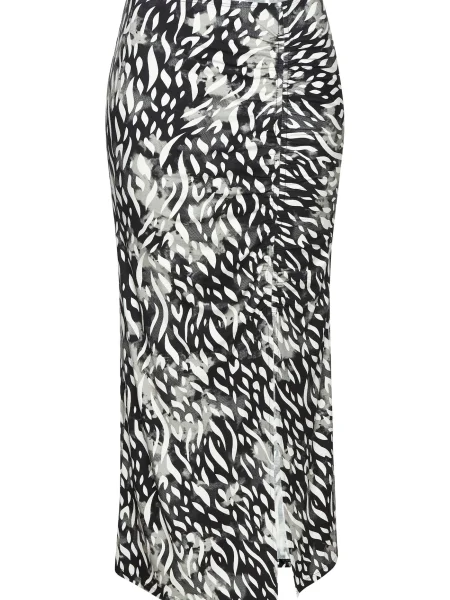 LASCANA Fustă negru alb