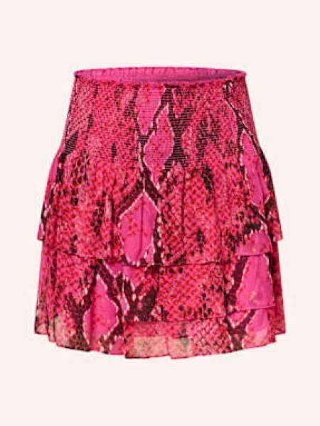 Lala Berlin Spódnica Salma pink czarna