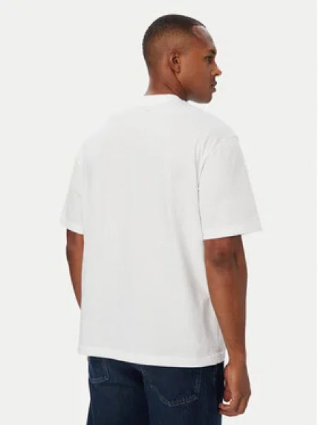 Calvin Klein Jeans Majica Seasonal Graphic bela