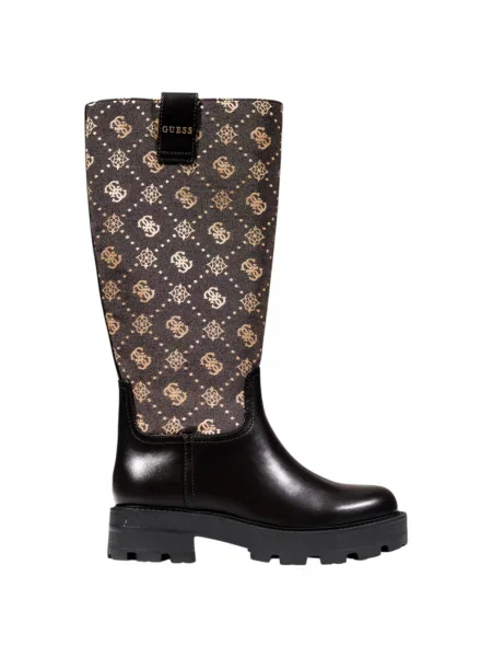 Škornji Guess črna