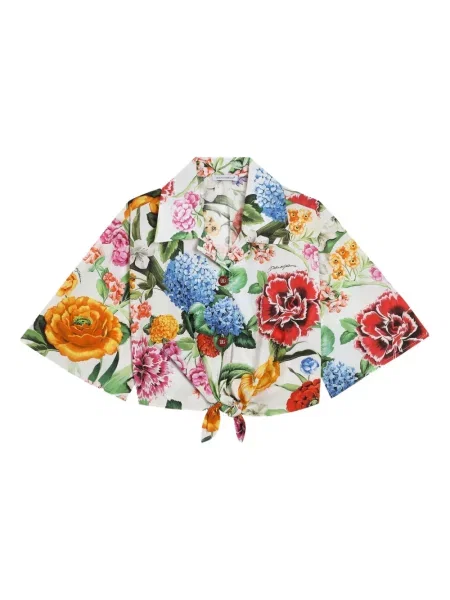 Koszula dziecięca Dolce And Gabbana biała