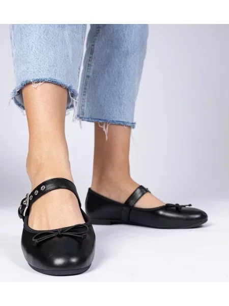 Balerinke D/ceo z lokom črna