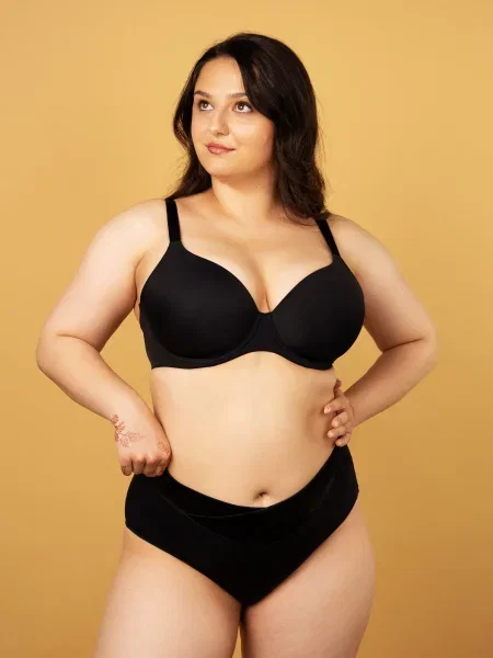 Труси brabrabra поліамід/еластан чорний