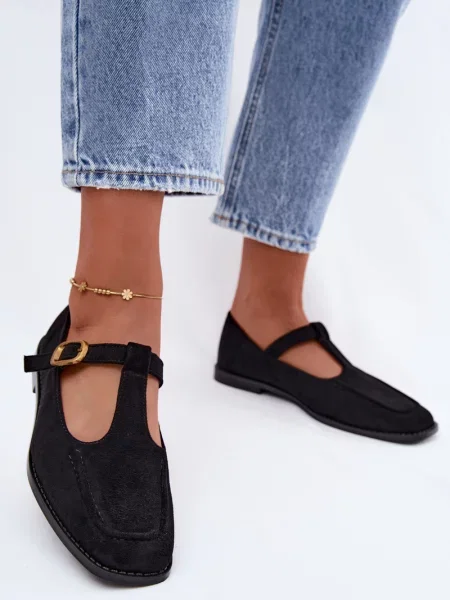 Mocasini Boto negru