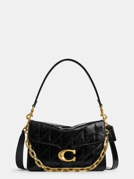 Colier Coach din piele negru