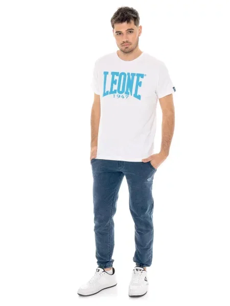 Leone Summer Vibes Stretch Cotton koszulka T-shirt biała