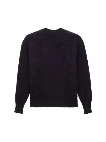 Sweter Saint Laurent wełniany niebieski