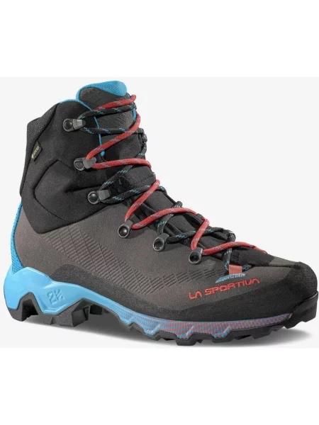 Buty trekkingowe La Sportiva Aequilibrium Trek GORE-TEX szarozielone niebieskie 37 czarne
