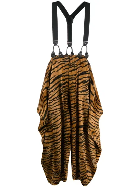 Kalhoty Jean Paul Gaultier Pre-owned hnědé