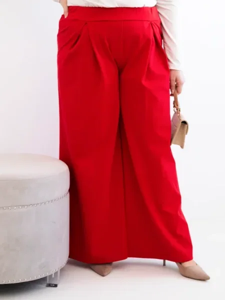 Hlače Kesi Włoski bijela