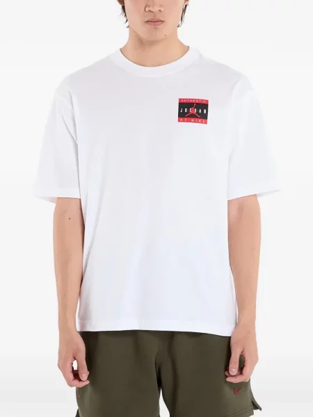 Tricou Jordan cu imagine alb