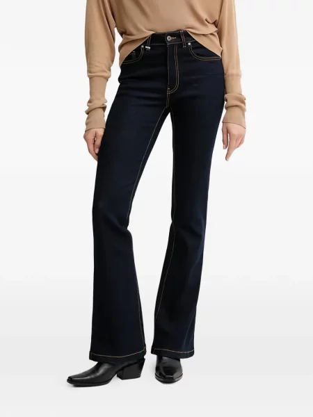 Jeansy dzwony Benetton dzwony niebieskie